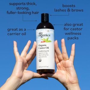 Sky Organics Organic Castor Oil - 16 fl oz